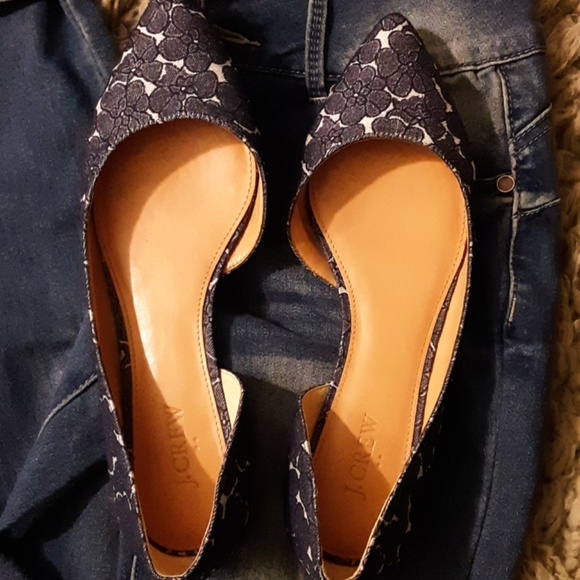 J crew denim flats - Picture 4 of 4